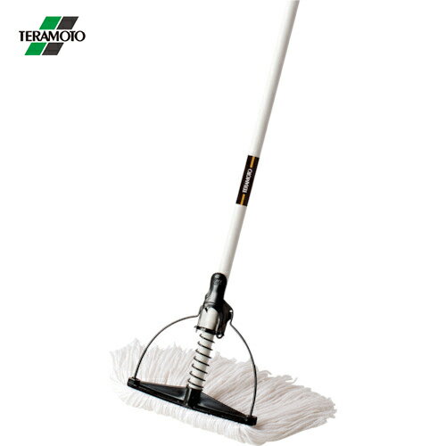 テラモト 清掃用品 ニューダンディモップ（糸付） 24cm (1本) 品番：CL-321-024-0