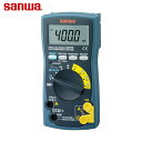三和電気計器 SANWA マルチメーター デジタルマルチメータ 真の実効値対応 (1台) 品番:CD772
