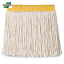 テラモト モップ用スペア FXモップ替糸 300g イエロー (1枚) 品番:CL-374-431-5