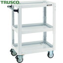 トラスコ TRUSCO ツールワゴン ドルフィン 高さ調節式 W600 ウレタン車輪 ヤンググリーン (1台) 品番:DLWS-A973U-YG