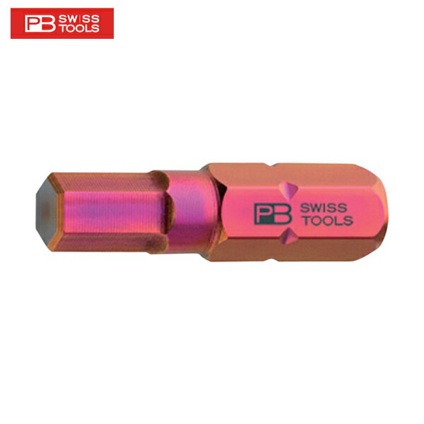 PBスイスツールズ C6-213Z-1/4 六角ビット(1本) 品番:C6-213-1/4