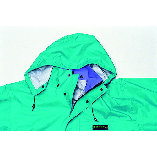 カジメイク 雨具 合羽 カッパ レインスーツ オールマインドスーツ ターコイズ 3L (1着) 品番：3250-53-3L