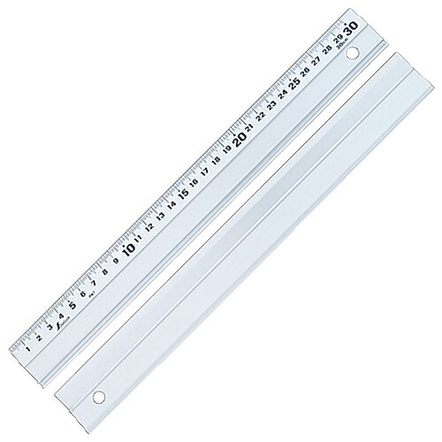 シンワ アル助直尺 止無 30CM 65501 【何個でも送料据え置き！】