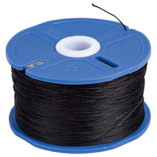 シンワ ポリエステル水糸 黒 太 78484 【何個でも送料据え置き！】