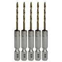 SK11 六角軸Tin鉄ドリル 普通 2.0mm 5pcs