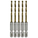 SK11 六角軸Tin鉄ドリル 普通 3.2mm 5pcs