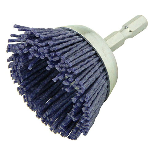 SK11　六角軸ナイロンブラシ細目　50MM　#150