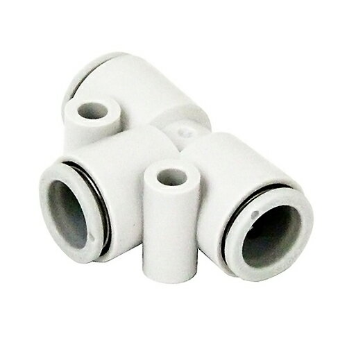 SK11 W管継手 チーズ KQ2T10-00A 【何個でも送料据え置き！】