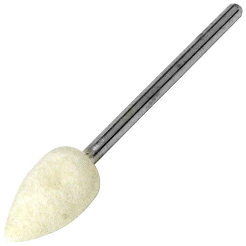 SK11　軸付フェルトバフ　8mm炎型　SRB-302