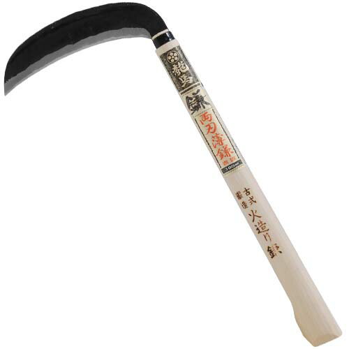 梅鉢龍馬　両刃薄鎌　表抜　180MM