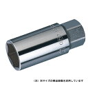 【6/22 20:00〜6/27 01:59迄 ポイント2倍 お買い物マラソン】 KTC アルミホイールソケット 薄型 B35A-19H-H