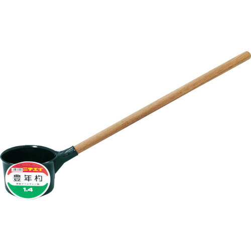 DIC 豊年杓＃1.8 柄付 ひしゃく (1個) 品番：SK1.8E