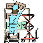 トラスコ TRUSCO ハンドリフター80kg 400×720 高揚程型 (1台) 品番：HLFAS80W