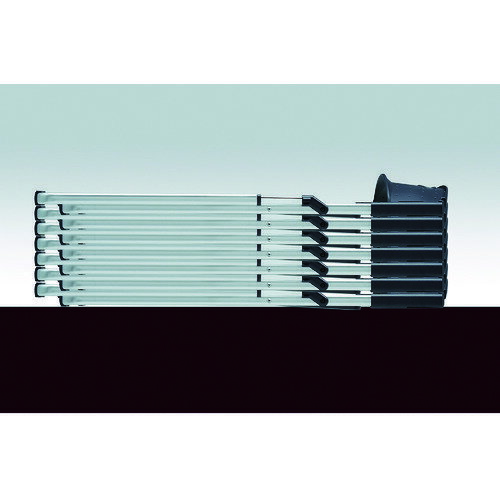 トラスコ TRUSCO アルミフレームパンチング樹脂折りたたみ椅子 (1脚) 品番：TFAN700