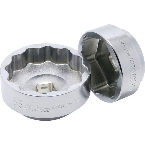 山下工業研究所 Ko-ken コーケン 12.7mm差込 ドゥカティリヤホイールナット用6角ソケット 46mm (1個) 品番：4400M-46DU