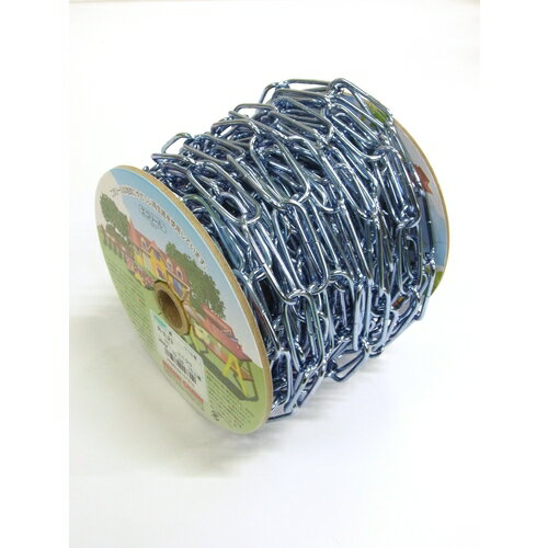 ニッサチェイン ユニクロ鉄リンクC 15m巻 (1巻) 品番：R-IL23-UC