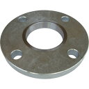 イシグロ 白 穴あきフランジ(ノンガスタイプ) DA SOP-FF型 SS400相当 10K 呼び径(A)40 (1個) 品番:N10SOP-F-40A