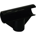矢崎化工 YAZAKI イレクター φ28 プラスチックジョイント J-59A ブラック (1個) 品番:J-59A-S BL