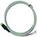 A&D エーアンドデイ 接続ケーブル(DIN8〜バラ線、2m) AX-KO5862-S200 (1本) 品番:AX-KO5862-S200