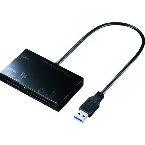 サンワサプライ USB3.0カードリーダー (1個) 品番:ADR-3ML35BK サンワサプライ USB3.0カードリーダー (1個) 品番:ADR-3ML35BK