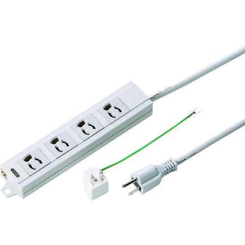 サンワサプライ 電源タップ (1本) 品番：TAP-MG341N2-5