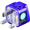 サンワサプライ 海外電源変換アダプタエレプラグW-BF(イギリス・香港) (1個) 品番:TR-AD12