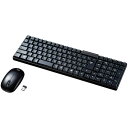 サンワサプライ マウス付きワイヤレスキーボード (1台) 品番:SKB-WL34SETBK(2)