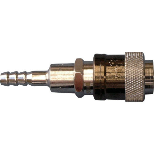 小池酸素 アポロコック(ソケット) ホース用 適用流体酸素 接続サイズφ6 S1A02111 (1個) 品番:AS-1-6