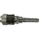 小池酸素 アポロコック(ソケット) ホース用 適用流体酸素 接続サイズφ8 S1A02131 (1個) 品番:AS-1-8