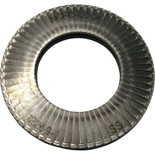 ノルトロック ノルトロックワッシャー 幅広タイプ ステンレス NL10SPSS（200枚入） (1箱) 品番：NL10SPSS