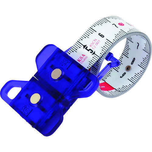 SK 新潟精機 スケール メジャー コンベックス 幅19mm 長さ1m スパイラルメジャー パープル (1個) 品番:SMT-100PU