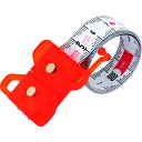 SK 新潟精機 スケール メジャー コンベックス 幅19mm 長さ1m スパイラルメジャー オレンジ (1個) 品番:SMT-100OR