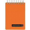 マルマン 文房具 ノート A7 メモ セプトクルール オレンジ (1冊) 品番:N577B-09