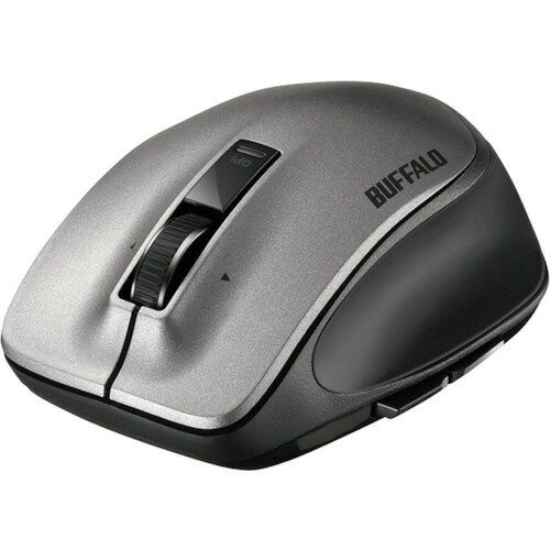 バッファロー BUFFALO 無線 レーザー プレミアムフィットマウス Mサイズ ブラック (1個) 品番:BSMLW500MBK バッファロー BUFFALO 無線 レーザー プレミアムフィットマウス Mサイズ ブラック (1個) 品番:BSMLW500MBK