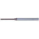 日進工具 NS 超硬スクエアエンドミル 無限コーティング ロングネックエンドミル MHR430 Φ1.2×10 (1本) 品番:MHR430 1.2X10(4)