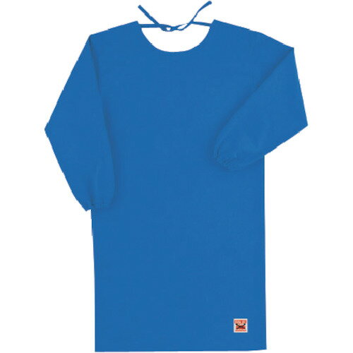 アリオカ Max Dyna 防炎エプロン（割烹着型・ロングタイプ） (1着) 品番：MD200L-F-BL