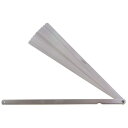 SK 新潟精機 スキマゲージ シクネスゲージ 300mm 9枚 厚さ0.04〜0.30mm (1個) 品番:172ME