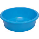サンコープラスチック SANKO pla 501416 たらい タフタライ 42型 (16リットル) B ブルー パイ470×パイ470×145 (1個) 品番:01416