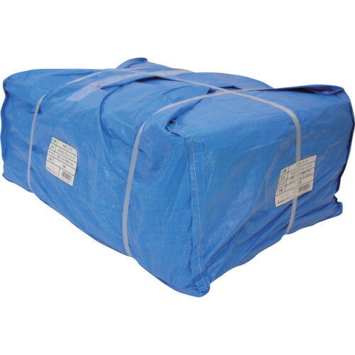 ユタカメイク 約15畳相当 シート #3000ブルーシート大畳み 5.4m×5.4m （5枚入） (1箱) 品番：PBZ-L13
