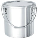 MONOVATE ステンレスタンク ストレートクリップ式吊下げ密閉タンク(フタ付) 10L (1個) 品番:CTB-24