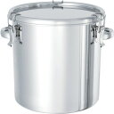 MONOVATE ステンレスタンク テーパー付キャッチクリップ式密閉タンク(フタ付)20L (1個) 品番:TP-CTH-30