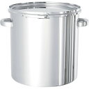 MONOVATE ステンレスタンク ストレートレバーバンド式密閉タンク(フタ付) 20L (1個) 品番:CTL-30