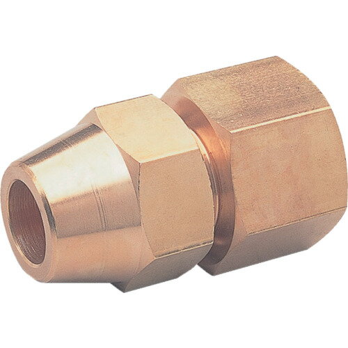 ASOH アソー 内ネジフレアージョイント PT1/8×Φ6 (1個) 品番：FF-1106