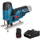 【6/22 20:00〜6/27 01:59迄 ポイント2倍 お買い物マラソン】 BOSCH ボッシュ 10.8Vコードレスジグソー+バッテリー充電器セット (...