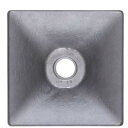 【6/22 20:00〜6/27 01:59迄 ポイント2倍 お買い物マラソン】 ミルウォーキー 28mm 六角軸タンピングプレート(200x200mm) (1...