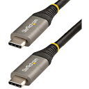 StarTech スターテック USB-Cケーブル/2m/USB 3.2 Gen1/5Gbps/Type-C - Type-C/100W/オス-オス (1袋) 品番:USB315CCV2M(2)