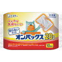 【6/22 20:00~6/27 01:59迄 ポイント2倍 お買い物マラソン】 エステー カイロ 新KUMA貼らないオンパックス 10P (1袋) 品番:ST45203