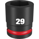 ミルウォーキー SHOCKWAVE IMPACT DUTY インパクトソケット 3/4インチ(19mm)角 29mm (1個) 品番:49-66-6367