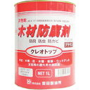 【6/22 20:00~6/27 01:59迄 ポイント2倍 お買い物マラソン】 吉田製油所 クレオトップ ブラウン 1L (1缶) 品番:07015