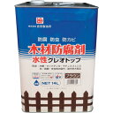 【6/22 20:00~6/27 01:59迄 ポイント2倍 お買い物マラソン】 吉田製油所 水性クレオトップ ブラウン 14L (1缶) 品番:07725
